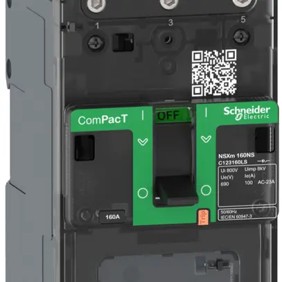 Sezionatore di carico ComPacT NSXm50NA, 3P 50A/690V, EL 