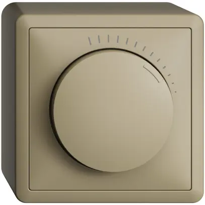Regolatore di velocità AP EDUE 230VAC, 1 fase, 20…400VA, 74×74mm, sand 