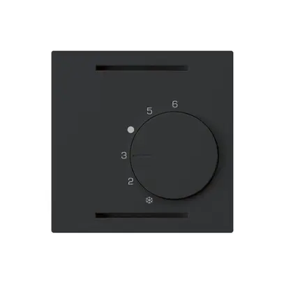 UP-Raumthermostat kallysto schwarz 24V 