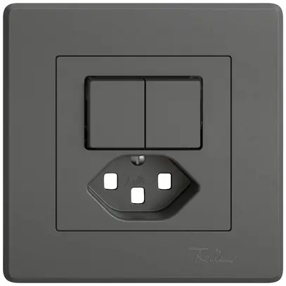 Kit de montage ENC EDIZIO.liv SNAPFIX® p.petite combinaison T23 a.2 boutons grf 
