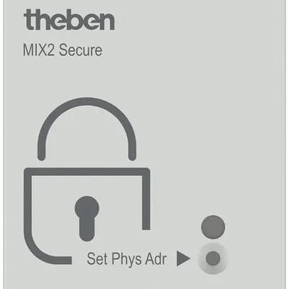 Couplement Bus Theben MIX2 à KNX TP Secure 
