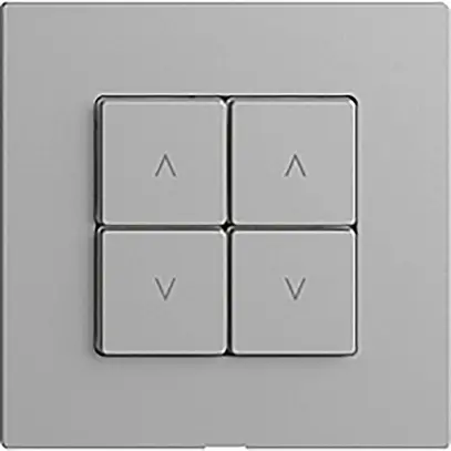 Interruttore tapparelle 2K/4T WLAN Edue Wiser silver 