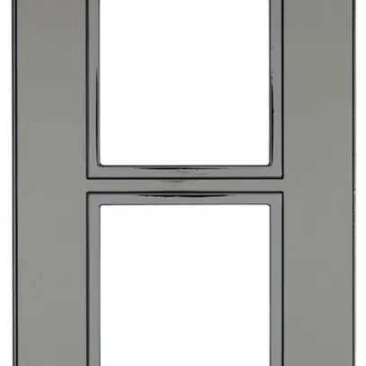 En-tête ENC Legrand Arteor 4×1 vertical 92×269mm Stainless Steel 