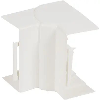 Angle intérieur HF 80…120° 100×50mm matière synthétique ABS blanc IP3X 