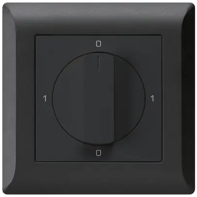 Interrupteur rotatif ENC kallysto.line 0/3L noir avec manette 