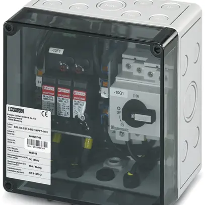 Coffret de raccordement de générateur PX SOL-SC-2ST-0-DC-1MPPT-1101 