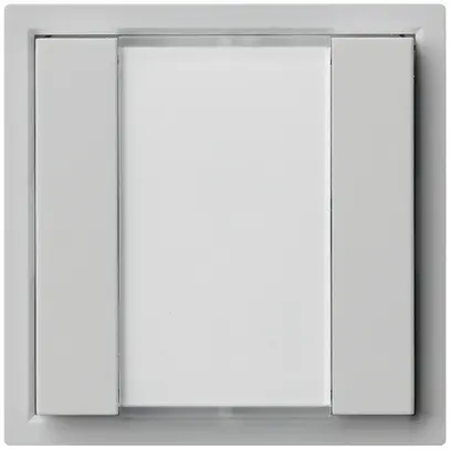 Pulsante multifunzionale INC KNX kallysto doppio grigio chiaro 