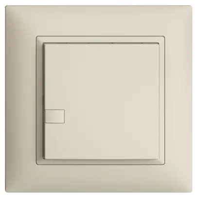 Pulsante KNX RGB INC EDUE FMI, 250mW, s.LED, 1×pulsante, com.1×tasto, crema 