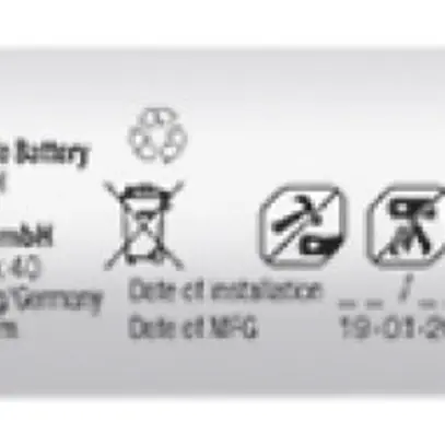 Accu ESYLUX ELH FM NiCd 2000mAh 