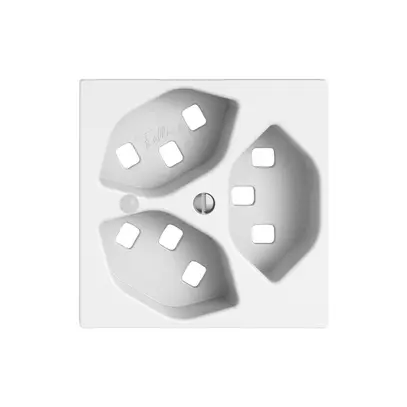 Kit de montage EDIZIO.liv SNAPFIX® pour 3×T23 avec lentille frontale bc 