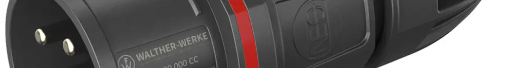 Spina CEE NEO 5P 16A 380…415V 6h rosso IP54 morsetto senza vite 