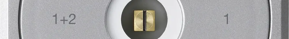 UP-Steckschlüsselschalter robusto ohne Klappdeckel 1/1P aluminium Kombi 4kt 