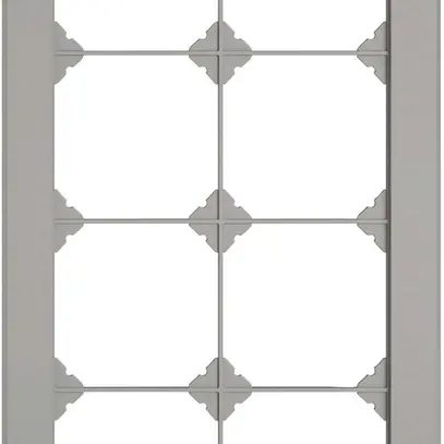 En-tête ENC EDIZIO.liv SNAPFIX® 4×2 pour combinaisons au choix gris clair 