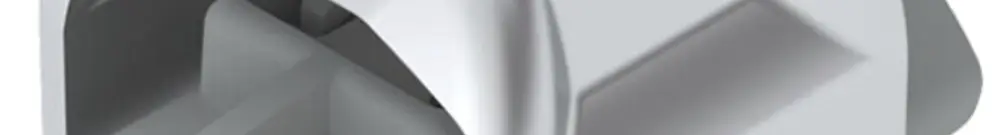 Fixation rapide BET 2056 pied à N matière synthétique 16…22mm 1×câble aluminium 