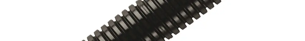 Tuyau ondulé Plica ROBOFLEX Ø36×25m PA12 noir 