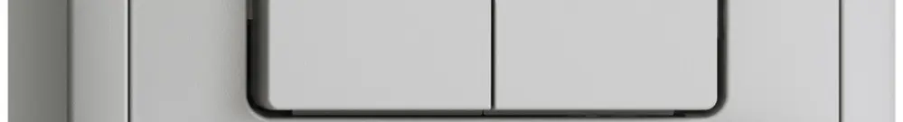 Combinaison AP 2×A-R/1P+T13 EDIZIOdue gris clair 