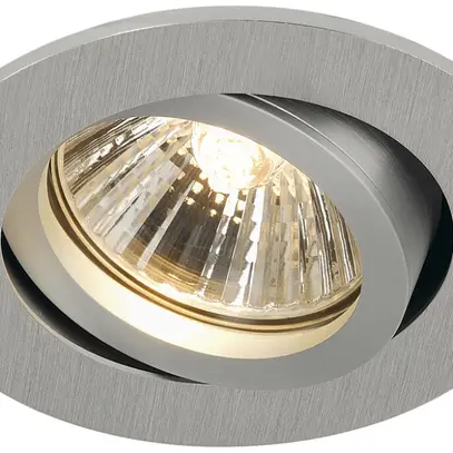 Plafonnier INC SLV NEW TRIA 68 ROUND DL GU10 50W 68mmØINC Al brossé 
