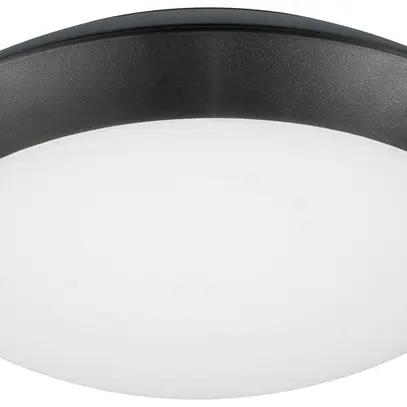 Plafoniera LED Sylvania START HF SEN 14W 1450lm 830 IP66 REG Ø350 nero 