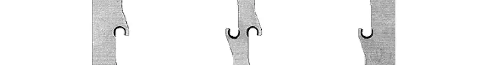 Placca di fissaggio INC FH 3×2 6×52mm 