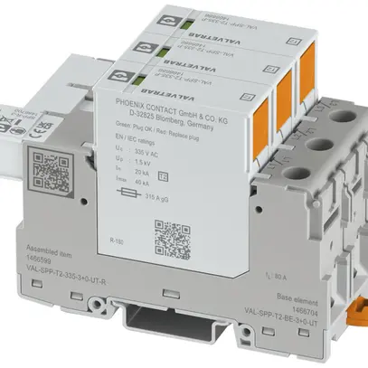 Scaricatore di sovratensione PX VAL-SPP-T2-335-3+0-UT-R TN-S 3L240V 315A 80A 3UM 