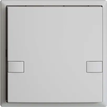 Poussoir ENC KNX 1× EDIZIOdue colore gris clair RGB sans LED 
