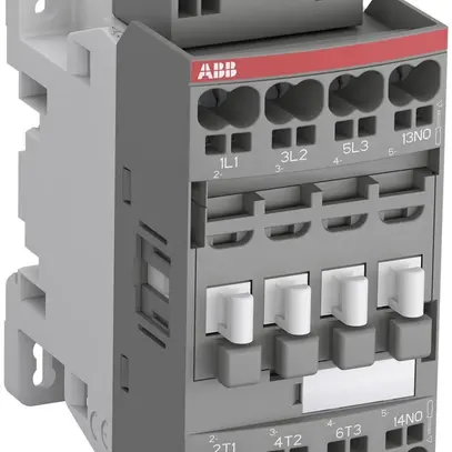 Contattore ABB AF09-30-10K-11 3P 25A/9A (AC-1/AC-3) +1Ch 24…60VUC Push-In 