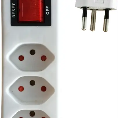 Multipresa 4xT13 TD 5m bianco 