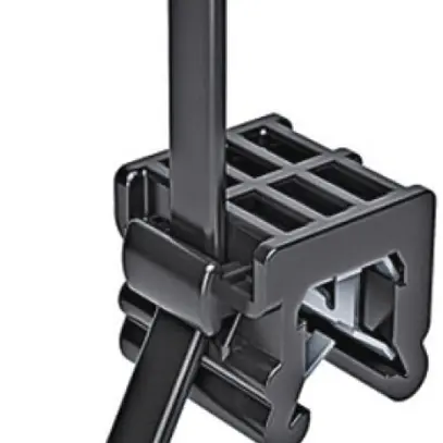 Clip di bordo con fascetta EdgeClip T50ROSEC23, laterale parallelo 3…6mm PA66HS 