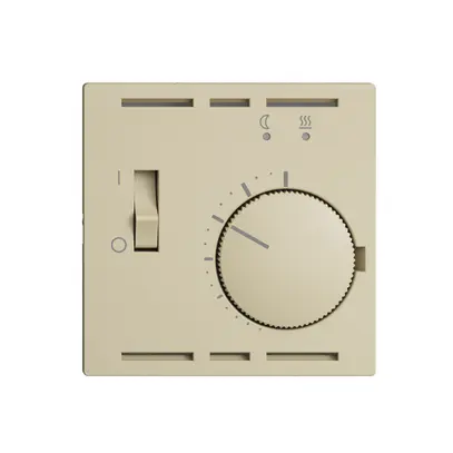 Kit frontale EDIZIOdue vanille 60×60mm per termost.ambiente 