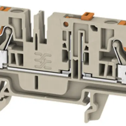 Morsetti sezionatori di prova WM ADT PUSH IN 4mm² 2 contatti TS35 be 
