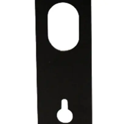 Support mural SG Tube Wall 250×90×85mm aluminium noir 