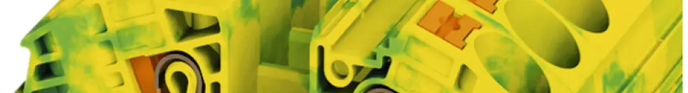 Morsetto di protez.0.5…25mm² Push-In verde/giallo 