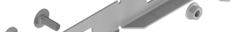 Raccordo angolare Lanz per multicanale a lunga campata 60mm gvz 