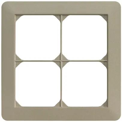 Cadre de recouvrement ENC kallysto.trend 2×2 savanna 154×154mm 