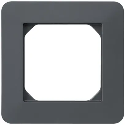 Cadre de recouvrement ENC kallysto.trend 1×1 anthracite 94×94mm 