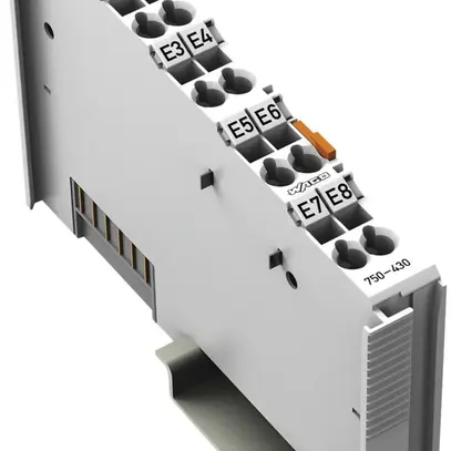 Modulo d'entrata digitale AMD WAGO 8-canali, 24VDC, 3ms, grigio chiaro 
