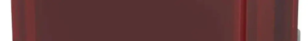 Cofano pressione EAO31 15×21mm transparente, rosso 