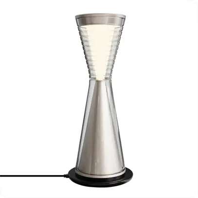 Lampada da tavolo a batteria X8 by xoxo, 3W, 2700K, champagne 