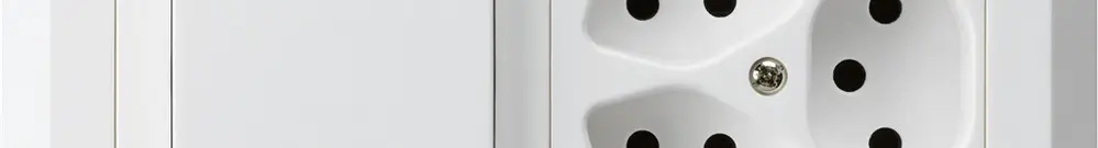 Combinaison ENC I-I 3/1P+3×T13 blanc kallysto.line horizontale 