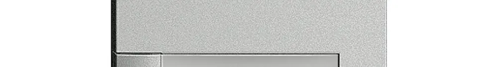 Taste 1/2 KNX/UNI-Taster mit Papiereinlage EDIZIOdue Bedienung 1×silver 
