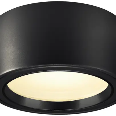 Plafoniera LED SLV FERA 25 CL 21W 2000lm 3000K 100° Ø250×125mm nero 
