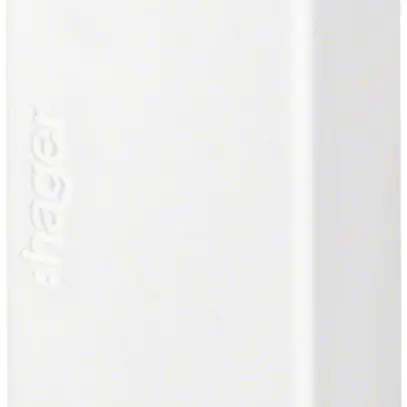 Embout de fermeture tehalit LFE, 20×35mm, blanc trafic 