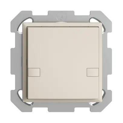 Pulsante KNX RGB INC EDUE, 250mW, s.LED, 1×pulsante, com.2×tasti, crema 