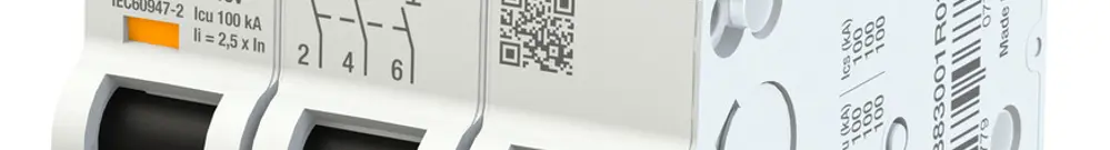 Disgiuntore ABB MCB S300P 3P 415V tipo Z 4A Icn 25kA Icu 100kA 3UM 