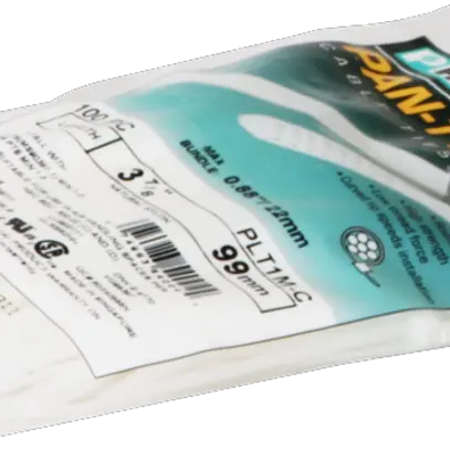 Fascetta Panduit 2.5×99mm incolore 