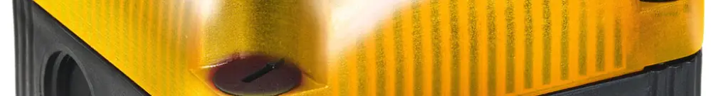 LED-Doppelblitzleuchte BWM 115…230VAC gelb 