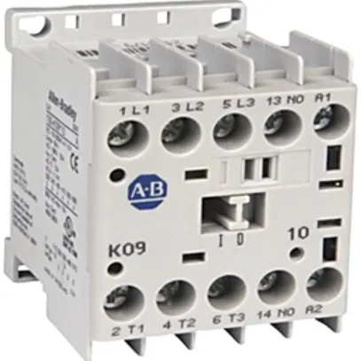 Contattore INS AB100-K09ZJ10 (24VDC), 3L, 9A, contatto ausiliario 1Ch 