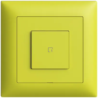 Pulsante scena INC 1 scena/1T Edue Wiser lemon 