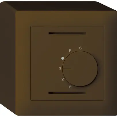 Termostato ambiente AP kallysto marrone 24V 