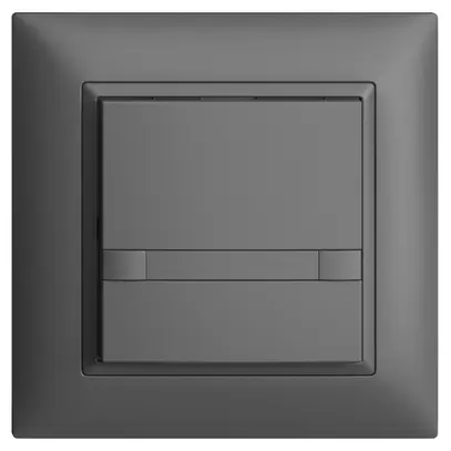 Pulsante KNX RGB INC EDUE FMI, 250mW, s.LED, carta, 1×pulsante, C.2×T., grs 